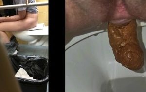 chinoise chie gros plan sur son trou du cul