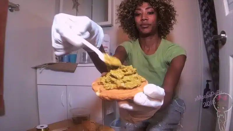Préparation de biscuits au beurre de merde avec xMochaPuffx