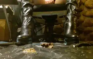 Du scato et de la pisse dans mes bottes