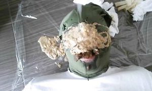 La maîtresse allemande chie dans la bouche de l’esclave des toilettes et vomit sur le dessus xxx porno scato video