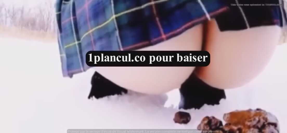 Vidéo scatophile plus ancienne d’une Japonaise faisant pipi et caca en hiver !