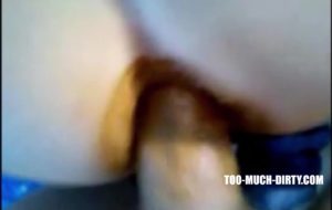 grosse sodomie en gros plan pleine de merde!! anal avec du caca!!