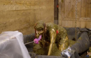 DOUCHE DE MERDE DE VACHE